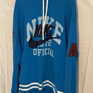 Nike Blue Graphic Men's Sweater